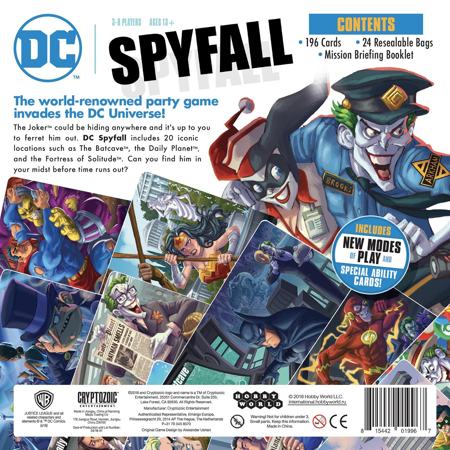 Spyfall : DC Comics